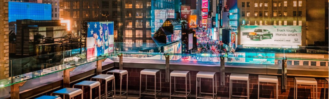 M Social Times Square New York Background image