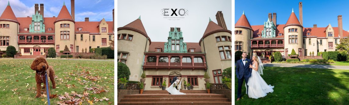 Chateau at Coindre Hall Background image