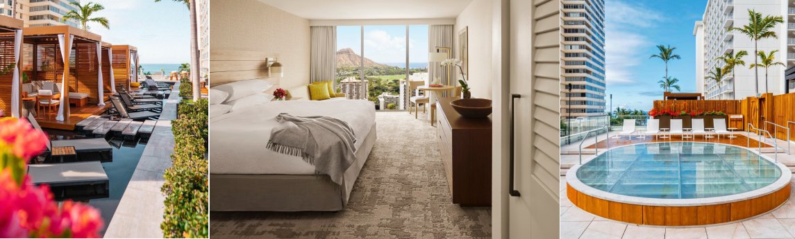 Alohilani Resort Waikiki Beach Background image