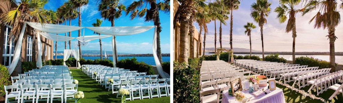 The Portofino Hotel & Marina Weddings Background image